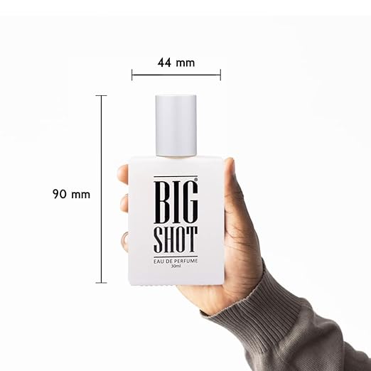 Oscar Big Shot White Long Lasting Perfume | Floral Fragrance | Everyday Use Eau De Perfum For Men | 30ml 1 Fl.oz.