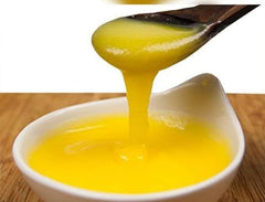 Premium Pure Cow Ghee By Fine 'N' Quality | Rich In Vitamins & Protein Fiber Healthy Desi Ghee Perfect For Muscles | (800ml) 27.0 Ounce | Plastic Jar
