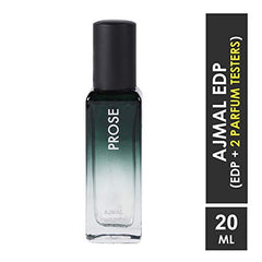 Ajmal Prose Eau De Parfum Fougere Perfume 20ml 0.6 Fl.oz. | Casual Wear For Men + 2 Parfum Testers