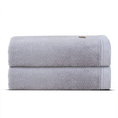Spread Spain Bamboo Bath Towels 360 Gsm | Large Size Bamboo Bath Towel High Absorbent & Soft Bath Towel For Men & Women 2 Piece (Ash)