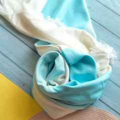 Madake Bamboo Ultra Soft & Thin Turkish Towel 200 Gsm | Quick Dry, Super Absorbent, Anti Bacterial Extra Large Bath Towel For Men & Women (Bermuda Cocktail)