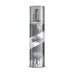 Layer'r Shot  Power Play Deodrant Body Spray 135ml 4.56 Fl.oz. |  For Men