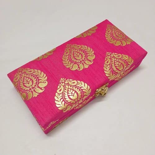Floral Printed Handmade Cash Box, Shagun Box, Gifting Cash Box, Gaddi Box, Jewellery Box, Shagun Envelope Money Box Envelope Wedding, Gift Set Of 5, Multicolour