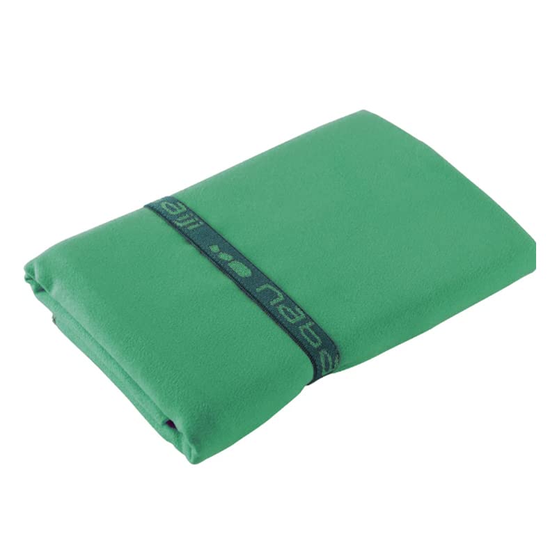 Quick Dry Large Size Microfibre Towel For Hand, Face & Bath 400 Gsm (Sea Green)