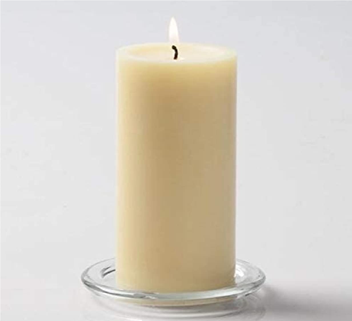 JASMINE HIGHLY FRAGRANCE PILLAR CANDLE 3INCH FOR DECORATE BUNNING TIME 30 HOURS