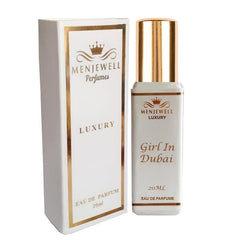 Menjewell Luxury Girl In Dubai Eau De Parfum 20ml 0.6 Fl.oz. Women Fragrance | Non-Alcoholic