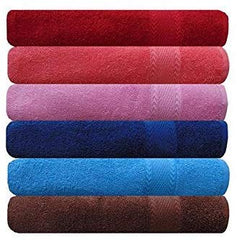 Akin Towel Royal Multicolor Cotton Hand Towel 500 Gsm | High Absorbent & Luxurious Towels For Hotels & Home (Multicolor)- Set Of 18
