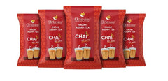 Octavius Kadak Assam Tea - Pack Of 5 X 1 Kg, 35.2 Ounce Each | Garden Fresh Extra Strong Assam Tea - Kadak Chai Patti | Medium Caffeine Strong Chai Patti