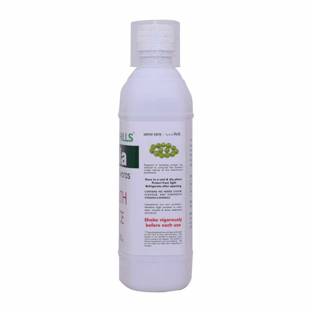 Herbal Hills Amla Swaras Amla Juice, Rich In Vitamin C And Natural For Immunity & Digestion | 500ml 1.1lbs