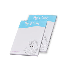 Travel Notepads Journal Pads, To Do List Planner Memo Pads Stationary For Men & Women, Set Of 4