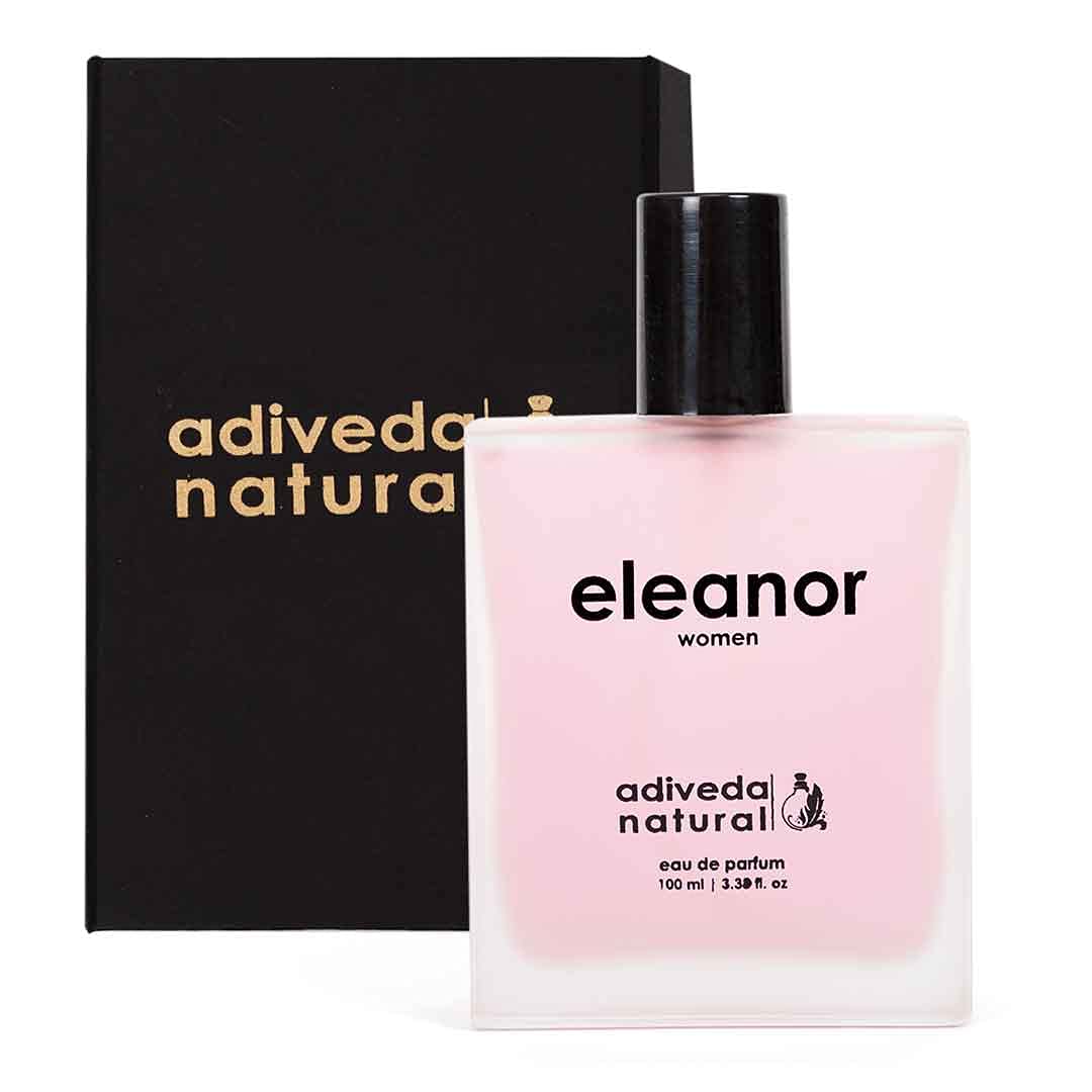 Adiveda Natural Eleanor Women Eau De Parfum 100ml 3.38 Fl.oz. | Fresh & Spicy Fragrance For Women