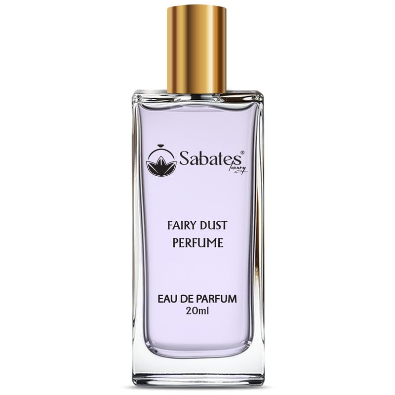 Sabates Fairy Dust Eau De Perfum 20ml 0.6 Fl.oz. | Long Lasting Aqua Fragrance For Women