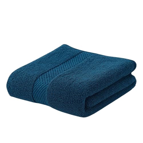 Premium 100% Combed Cotton Hand Towels 800 Gsm | Ultra Soft, Quick Dry & Highly Absorbent, For Home, Gym & Travel Hand Towel (Dark Teal) - Pack Of 4