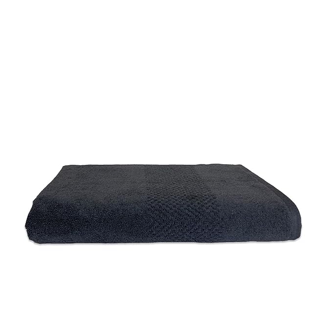 Lrsdaa A New 100% Cotton Bath Towels 500 Gsm | Super Absorbent & Soft Bath Towel For Men & Women (Black)