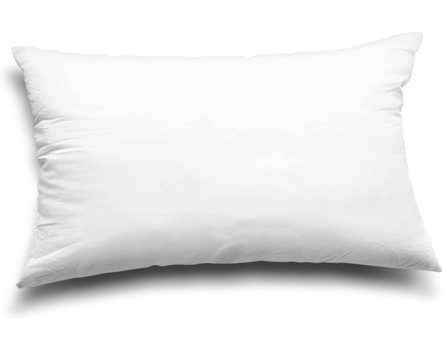 Luxurious Microfiber Pillow Filler - 16 X 24 Inch, White Pillow | Washable With Machine Wash Pillow, Side Sleeper, Back Sleeper & A Stomach Sleeper, Pillow Stuffed With Soft - 1 Piece