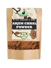 Jai Jinendra Ayurvadic Arjuna Ki Chaal Arjun Tree, Thella Maddi Bark Powder Marudha Maram, Tree Bark Powder Terminalia Arjuna Powder | 400gm 0.8lbs
