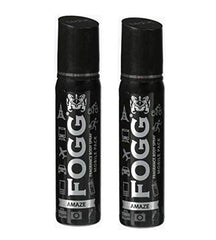 Fogg Combo Of 2 Amaze Fragrance Body Spray For Unisex 25ml Each 0.8 Fl.oz.