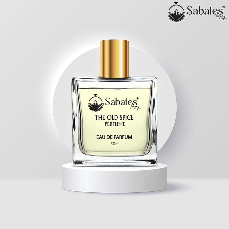 Sabates The Old Spice Eau De Parfum 50ml 1.6 Fl.oz. | Trong And Long Lasting Fragrance | Luxury Gift For Him & Her