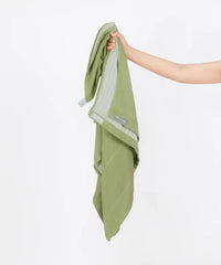 Doctor Towels, Aloe Vera Towel Set Of 3-1 Bath Towel, 1 Hand Towel, 1 Face Towel, Super Soft & High Absorbency Towels For Sensitive Skin, Quick Dry Towels Large Size (Aloe Green)