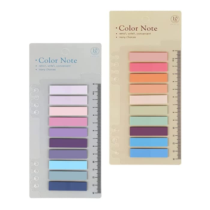 Transparent Sticky Notes, Self-Adhesive Sticky Tabs Sticky Index Tabs For Books Page Markers