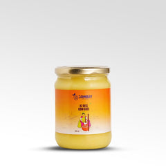 100% Pure A2 Desi Cow Ghee By Bombay Naturals | Traditional Vedic Bilona Method Healthy Nutrients Desi Ghee Good For Rotis & Parathas | (500ml) 16.9 Ounce | Jar Pack
