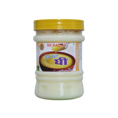 100% Natural Shudh Desi Ghee By Ss Radha | Naturally Rich Taste & Aroma Desi Pure Cow Ghee Perfect For Baking | (800ml) 27.0 Ounce | Jar Pack