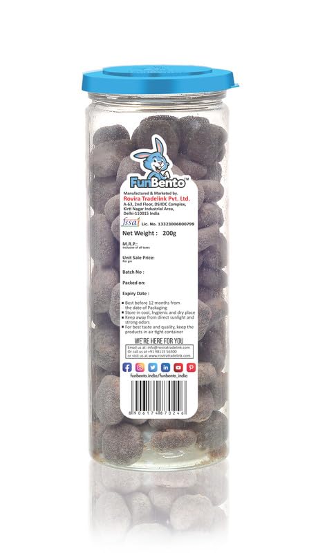 Funbento Chatkara Heeng Peda 200gm, | Meal Digestive Goli | Jar Pack