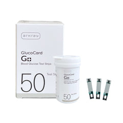 Arkray Glucocard G+ 50 Bottlepack Blood Glucose Test Strips For Glucocard G+ Glucometer