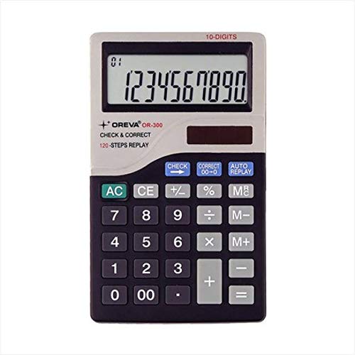 Oreva Check & Correct Pocket Calculator OR-300 | 10 Digit Display