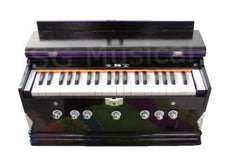 Musical Instrument Harmonium - 7 Stopper, Double Bellow, Two Reeds (Base- Male), 39 Smooth Conditioned Keys | Two Side Carry Handle
