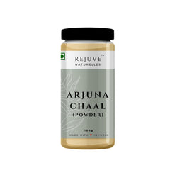Rejuve Naturelles Premium Arjun Ki Chaal Powder, 100% Pure & Natural Arjuna Bark Powder | 100gm 0.2lbs