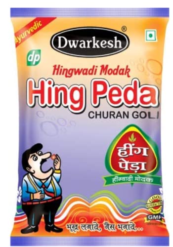 Dwarkesh Hing Peda Hingwadi Modak 500gm, | Pouch Pack