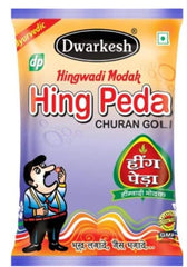 Dwarkesh Hing Peda Hingwadi Modak 500gm, | Pouch Pack