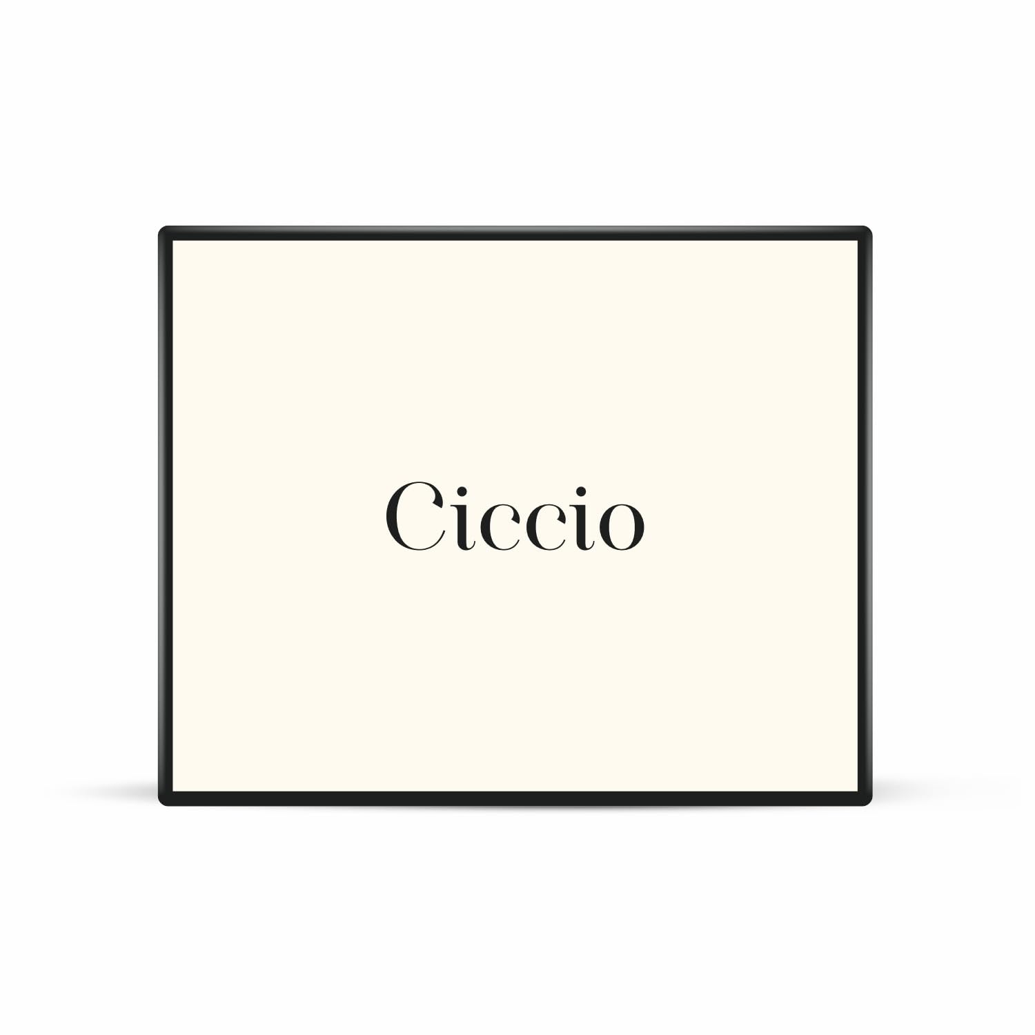 Ciccio Luxury Unisex Eau De Parfum Gift Set 4x 0.6 Fl.oz. | Blue + Intense + Luxe + Sin | Long Lasting Fragrances