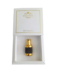 Menjewell Black Musk Attar Perfume 6ml 0.2 Fl.oz. Unisex Fragrance | Non Alcoholic | Long Lasting Luxury Scent