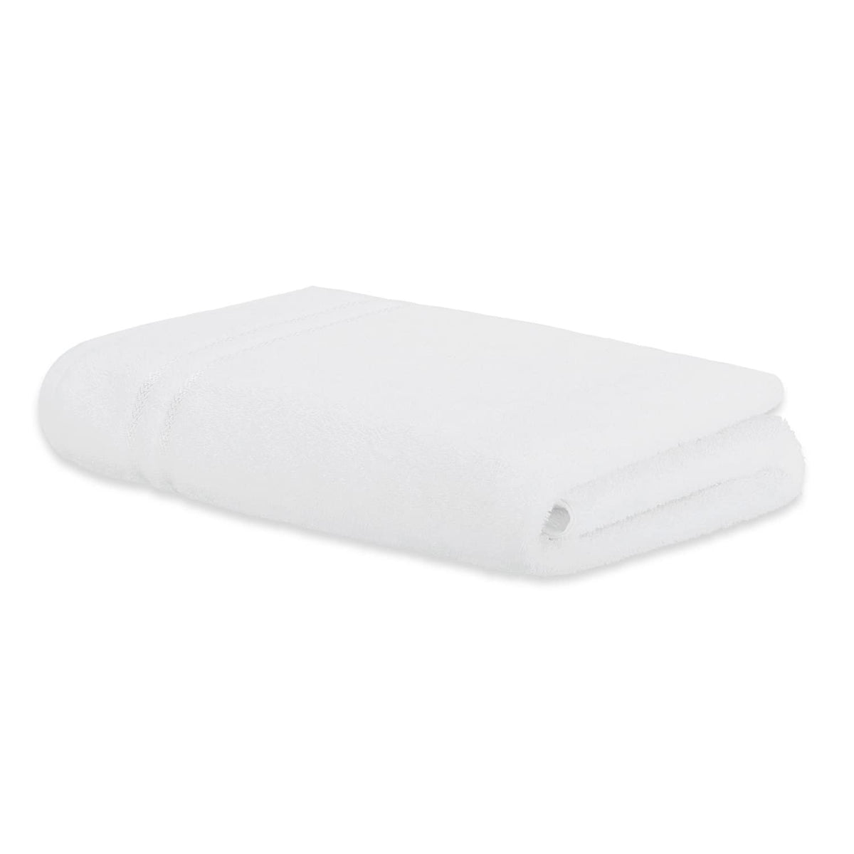 Welspun 100% Cotton Quick Dry Bath Towel 450 Gsm | High Absorbency Super Soft, Fast Drying Bath Towels Large Size (White)