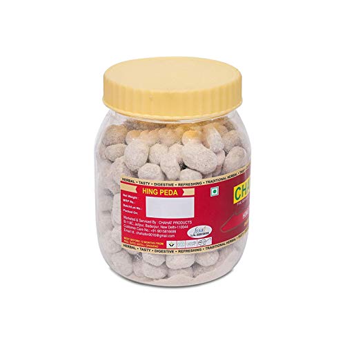 Chahat Digestive Hing Peda 400gm, | Digestive Mouth Freshener | Jar Pack