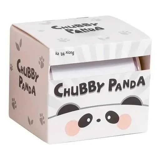 Sticky Notes - 256 Pcs Peel Reusable, Sticky Notes For Study, Writing, School & Home (Panda)