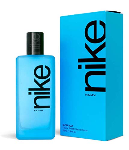 Nike Ultra Blue Eau De Toilette 100ml 3.4 Fl.oz. | Perfect Birthday Gift For Husband | Long Lasting Fragrance