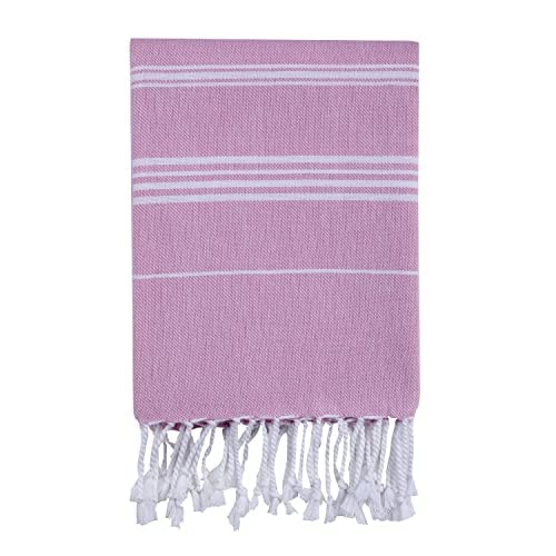 Haber Extra Large 100% Cotton Bath Towel 350 Gsm | Quick Absorption & Faster Drying Towel (Pink)