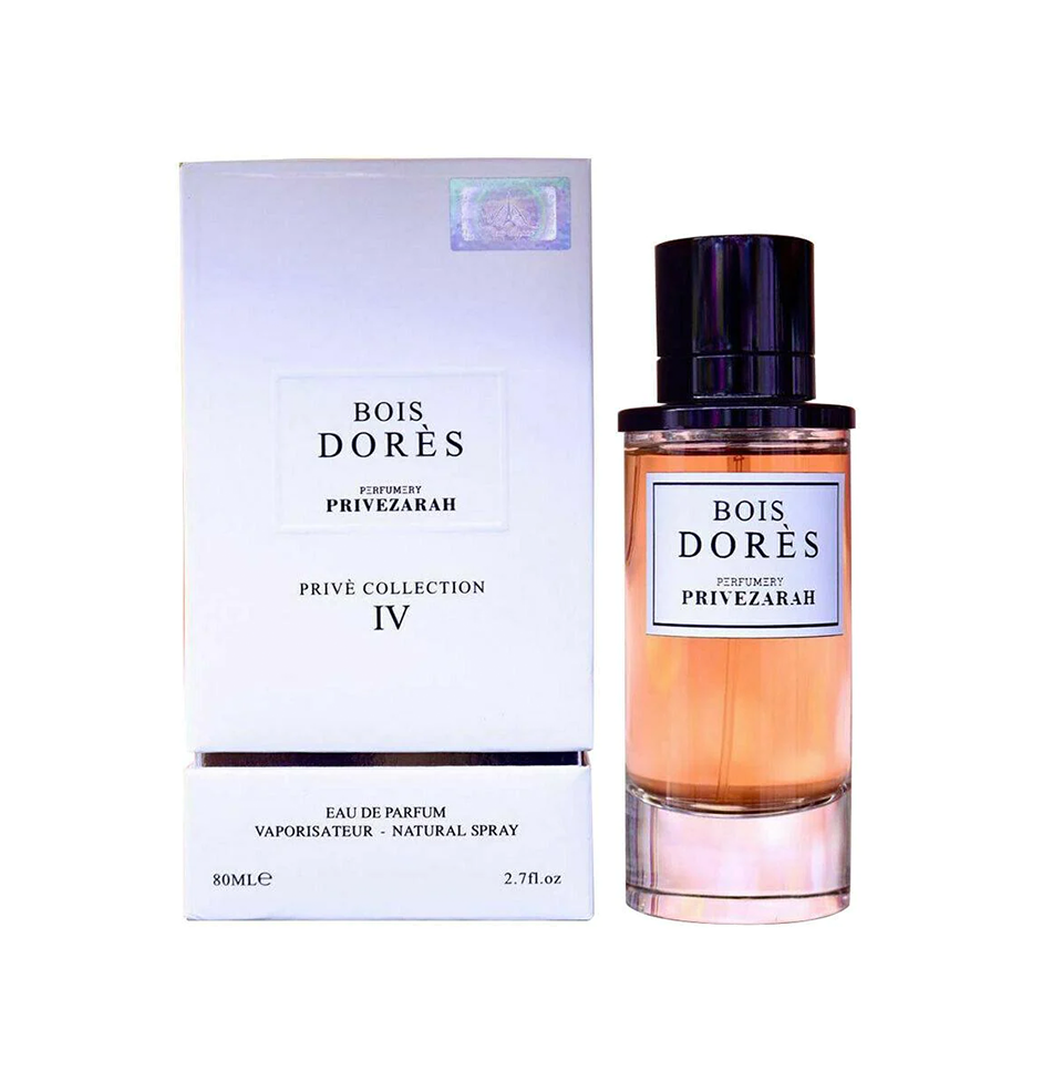 Prive Zarah Bois Dores Eau De Parfum 80ml 2.7 Fl.oz. Unisex Fragrance | Long Lasting | Perfect Gift