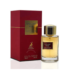 EXCLUSIF ROSE BY MAISON ALHAMBRA EAU DE PARFUM FOR WOMEN 100ML 3.4 FL.OZ.