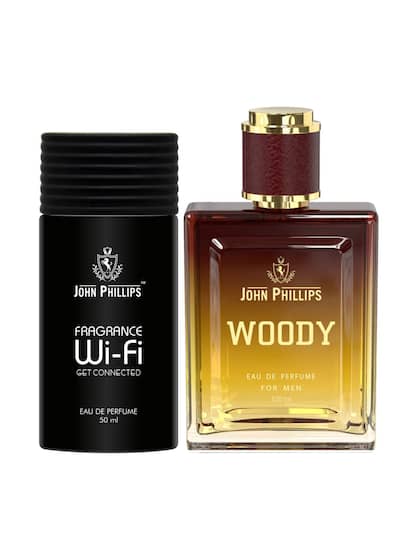 John Phillips Wifi 50ml 1.6 Fl.oz. & Woody 100ml 3.4 Fl.oz. Long Lasting Eau De Parfum | For Men Pack Of 2