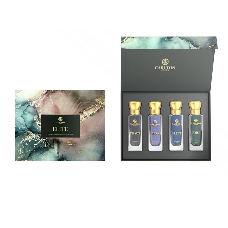 CARLTON LONDON PERFUME UNISEX ELITE GIFT SET OF 4 80ML 2.7 FL.OZ.