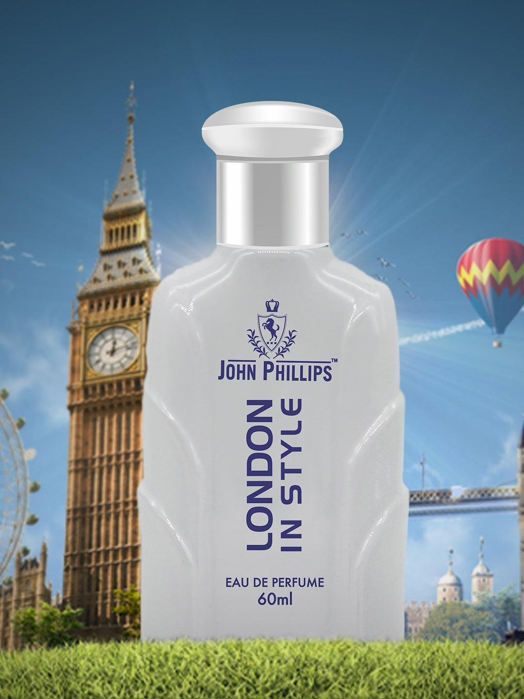 John Phillips Chocolate + London In Style + Tomm Sportz 60ml 2 Fl.oz. Each Pack Of 3 For Men & Women