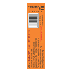 Patanjali Youvan Gold Plus Capsule Pack Of 2, With Increasing Energy Levels & Stamina, 30gm