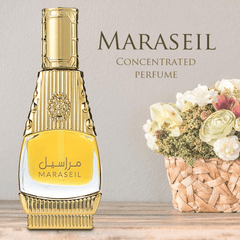 Rasasi Maraseil Concentrated Perfume Oil 15ml 0.5 Fl.oz. Unisex Fragrance | Long Lasting