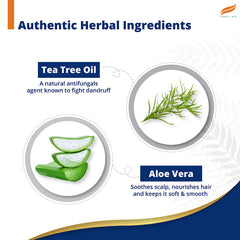 Himalaya Anti - Dandruff Tea Tree Shampoo, Removes Dandruff & Soothes Scalp | 650ml