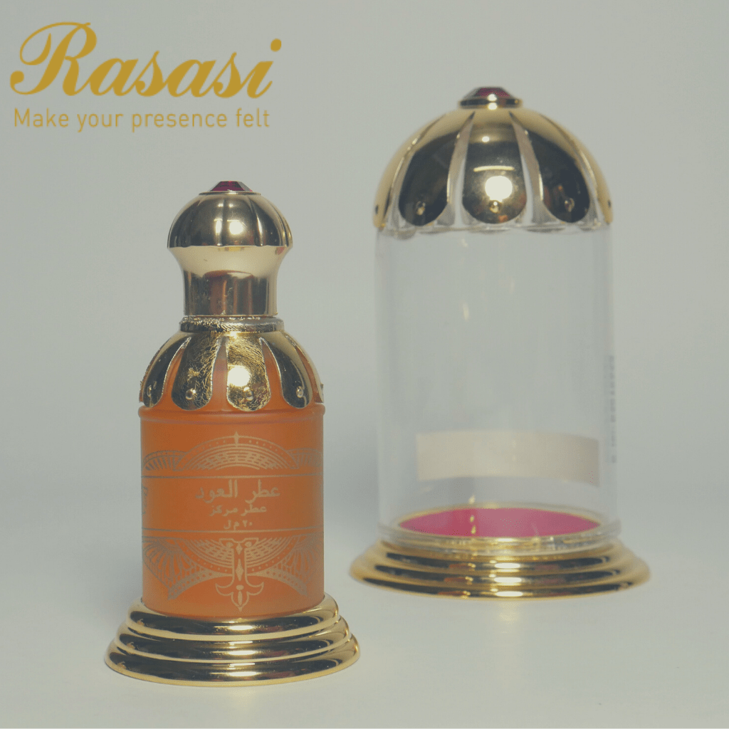 Rasasi Al Oudh Red Concentrated Perfume Attar 20ml 0.6 Fl.oz. Unisex Fragrance | Long Lasting