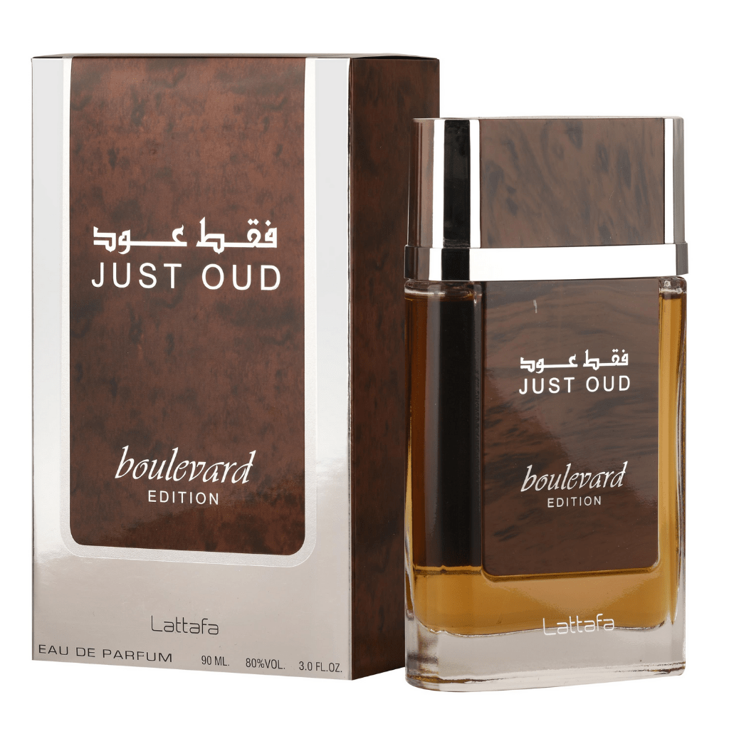 Lattafa Just Oud Boulevard Edition Eau De Parfum 90ml 3.0 Fl.oz. Unisex Fragrance | Perfect Gift